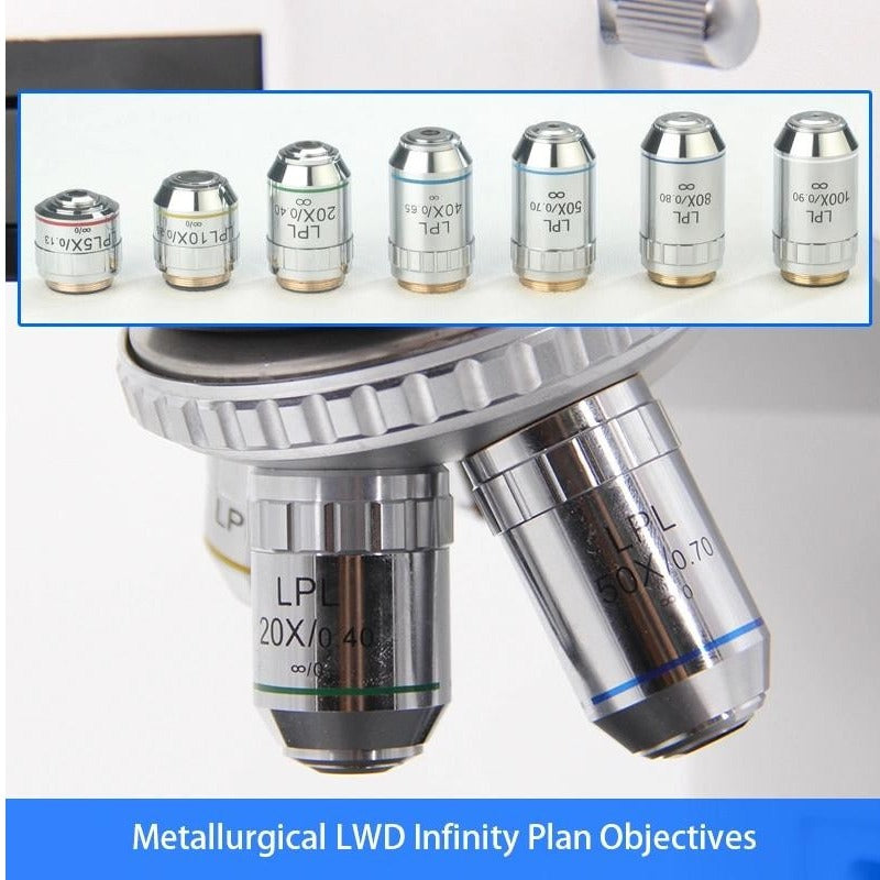 Metallurgical Microscope Reflect/Transmit BF/DF